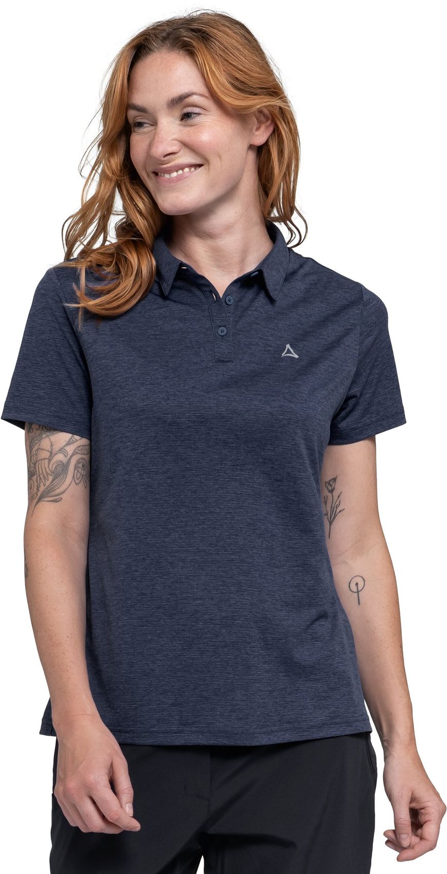 SCHÖFFEL CIRC Polo Shirt Tauron L, navyblazer