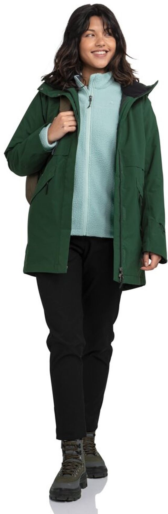 SCHÖFFEL Ins Parka Style Malkay WMS, darkjade
