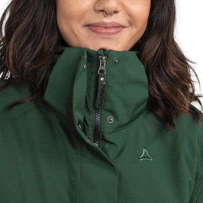 SCHÖFFEL Ins Parka Style Malkay WMS, darkjade