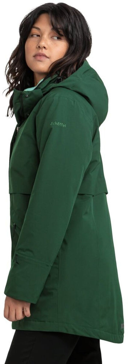 SCHÖFFEL Ins Parka Style Malkay WMS, darkjade