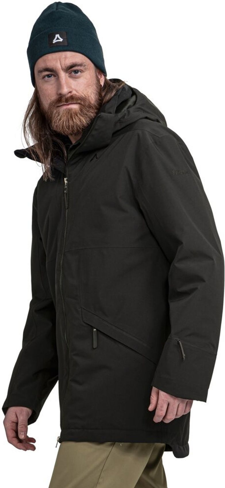 SCHÖFFEL Ins Parka Style Malkay MNS, black
