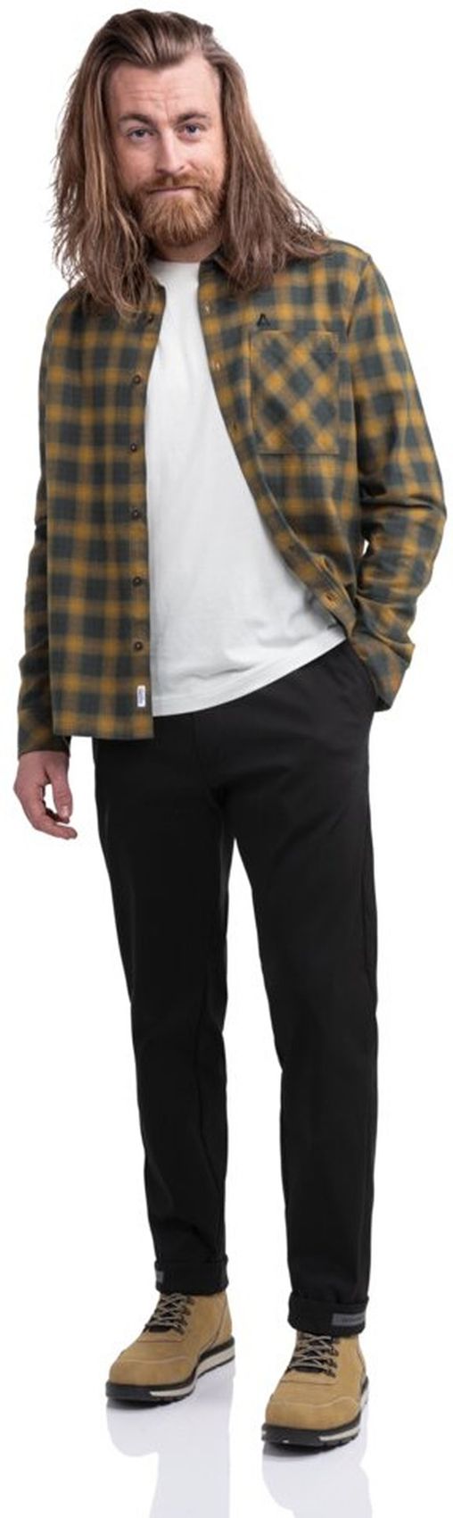 SCHÖFFEL Shirt Style Kleion MNS, caramel