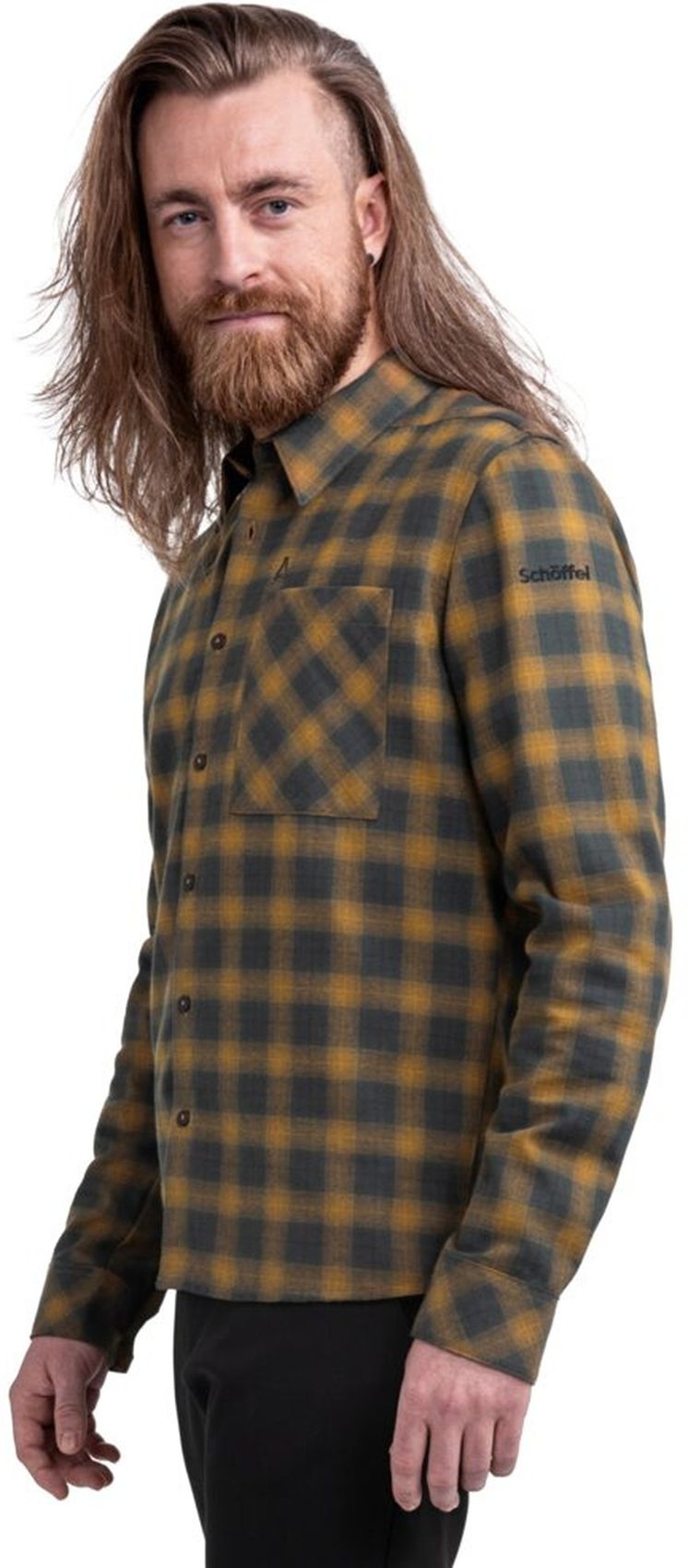 SCHÖFFEL Shirt Style Kleion MNS, caramel