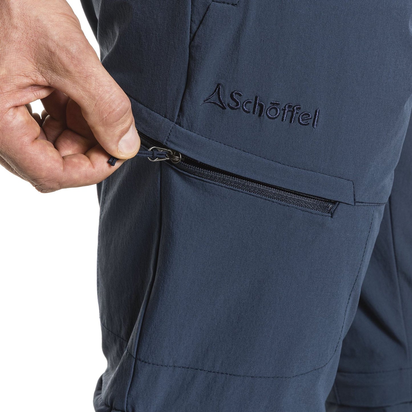 SCHÖFFEL Pants Koper1 Zip Off, dressblues