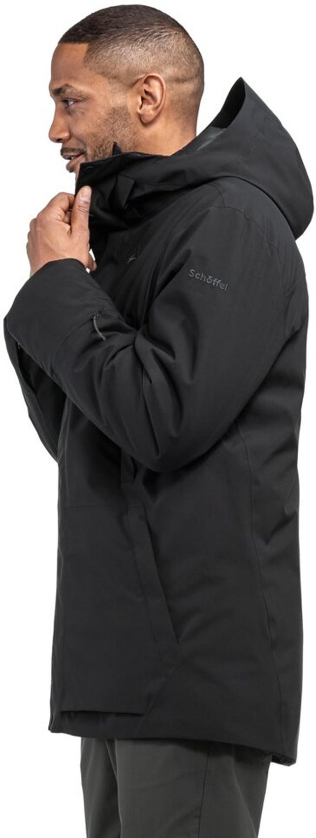 SCHÖFFEL Ins Parka Style Crivat MNS, black