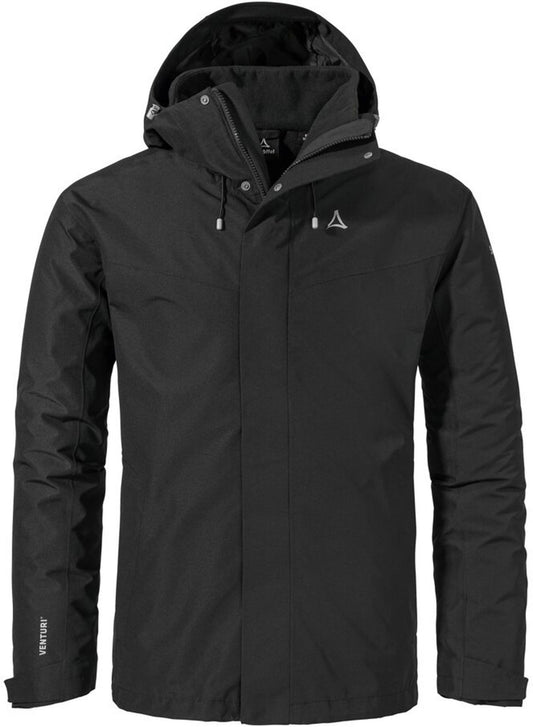 SCHÖFFEL 3in1 Jacket Style Okere MNS, black