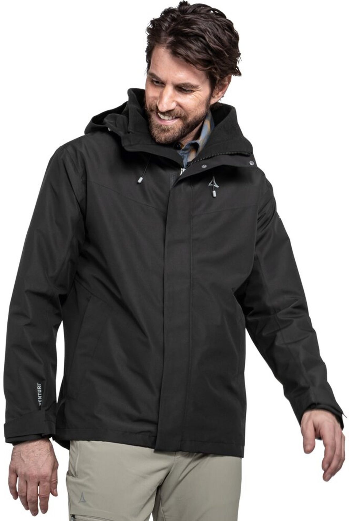 SCHÖFFEL 3in1 Jacket Style Okere MNS, black