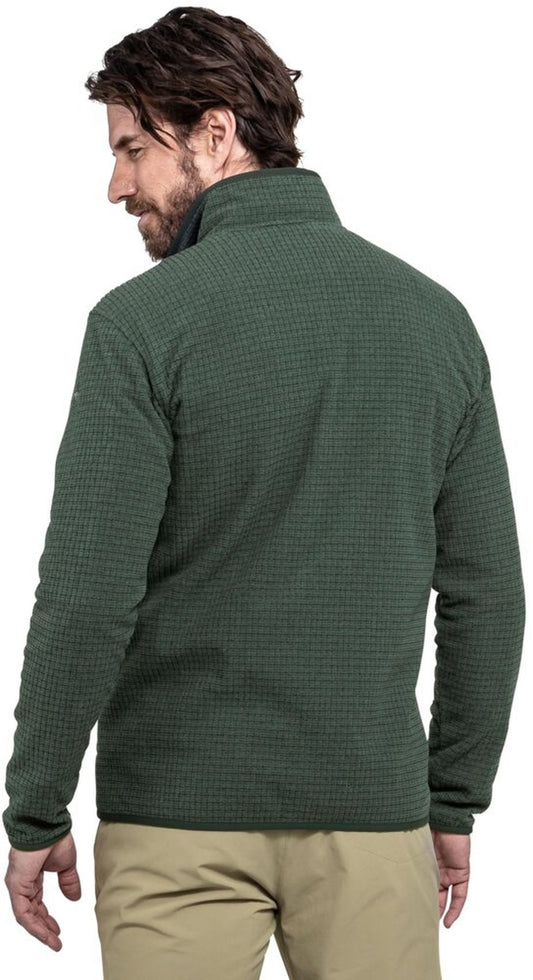 SCHÖFFEL CIRC Fleece Jk Style Terxa MNS, darkjade