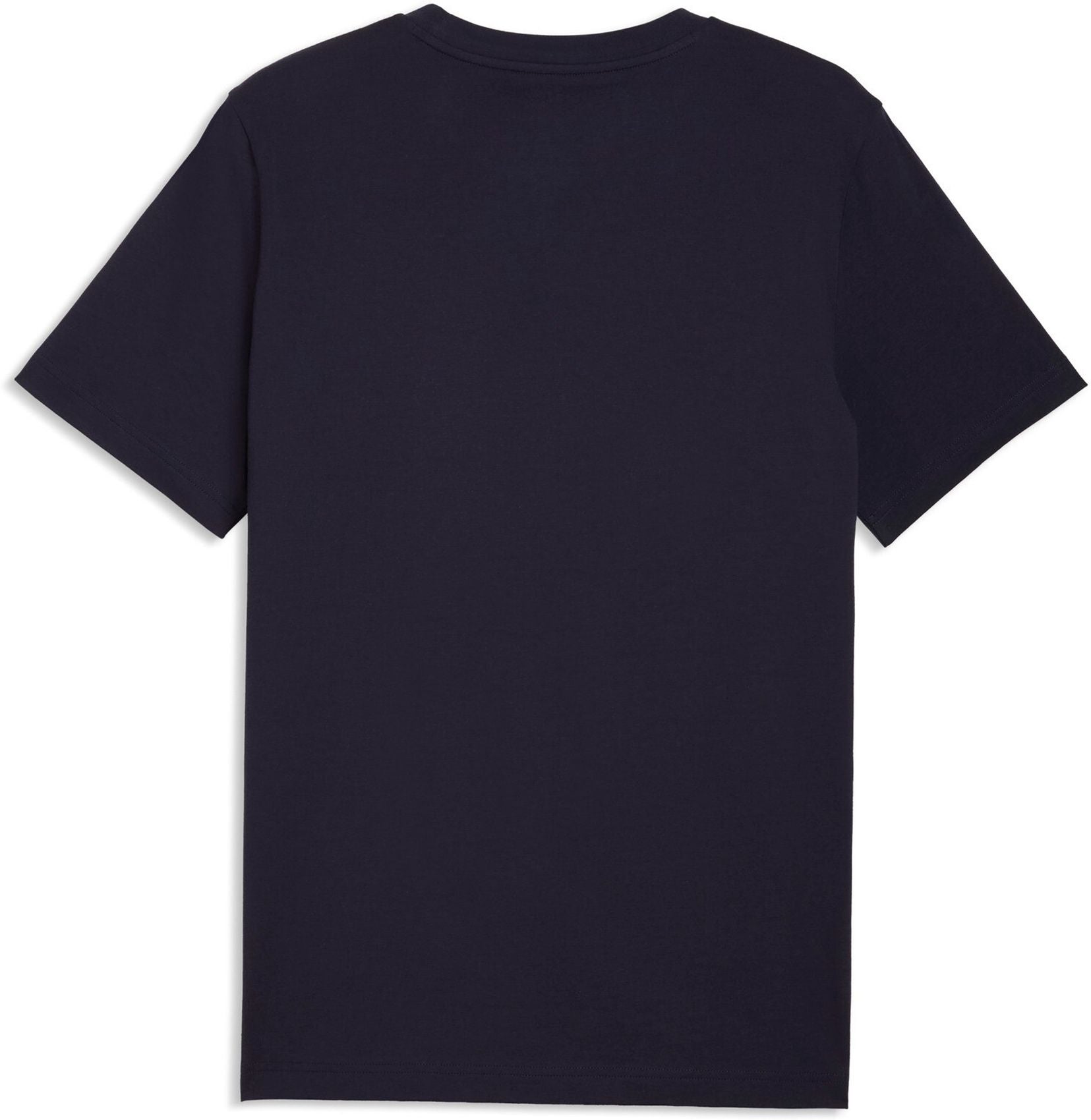 PUMA ESS 2 COLOR Small No 1 Logo Tee, New Navy-RED