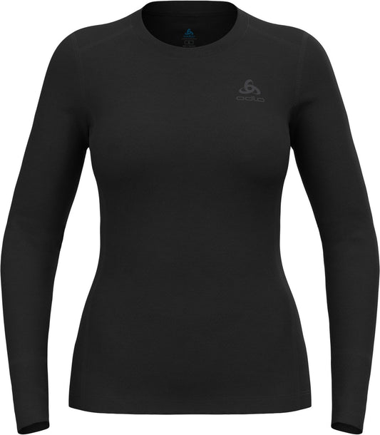 ODLO BL TOP crew neck l/s MERINO 20, black XL