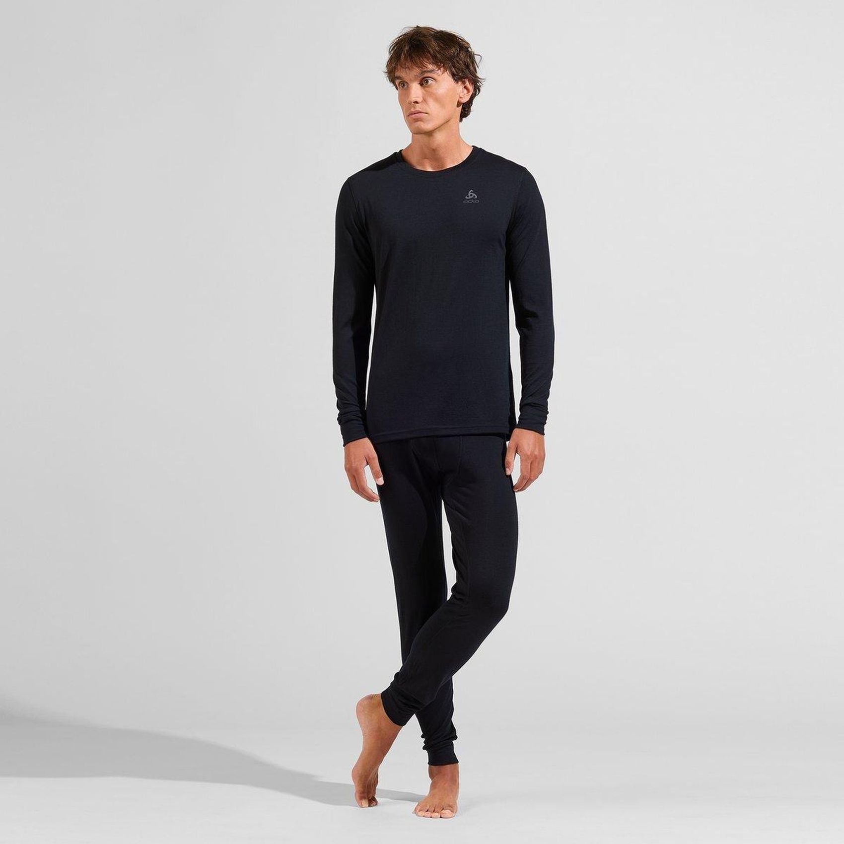 ODLO BL BOTTOM long MERINO 200, black