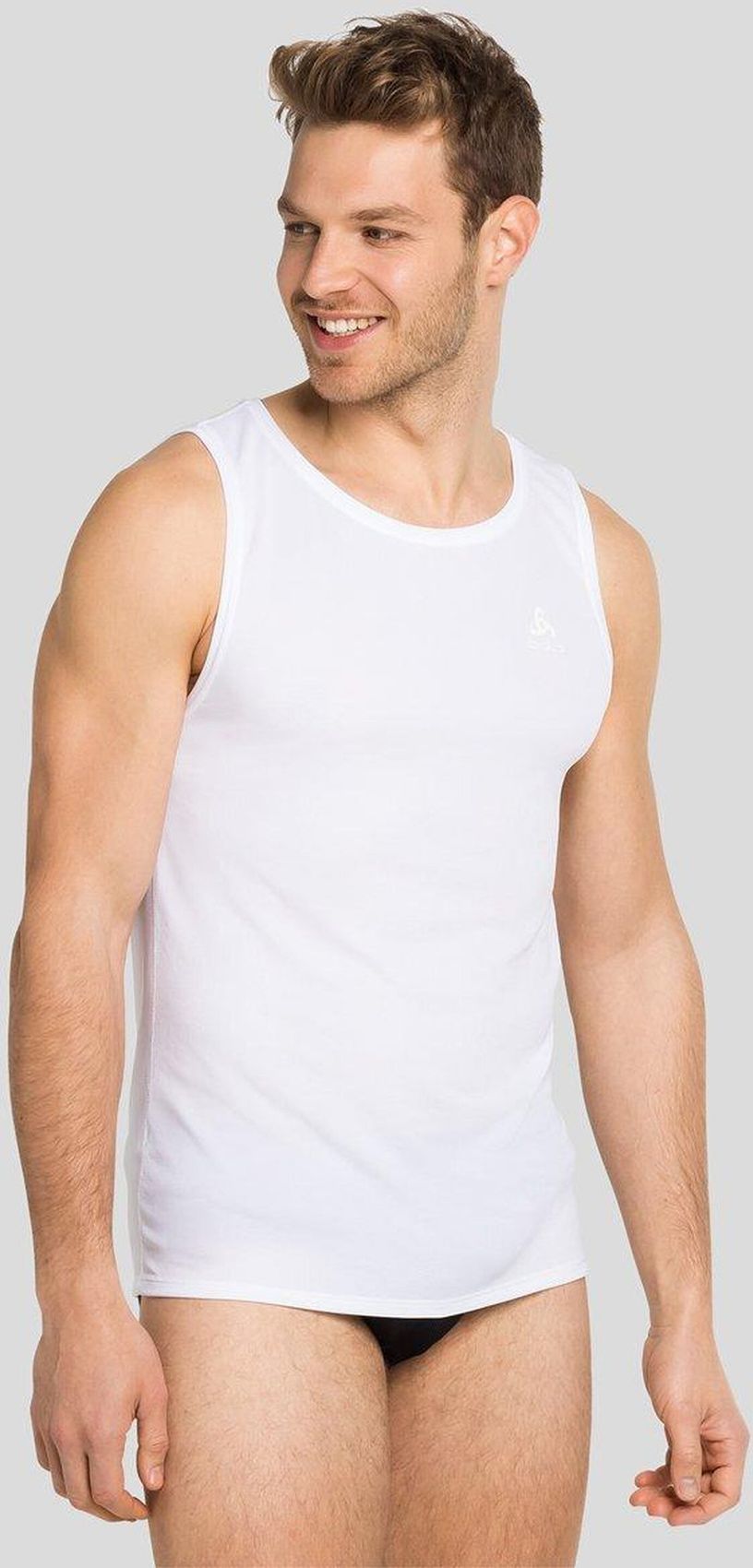 ODLO BL TOP CREW NECK TANK ACTIVE F, WHITE