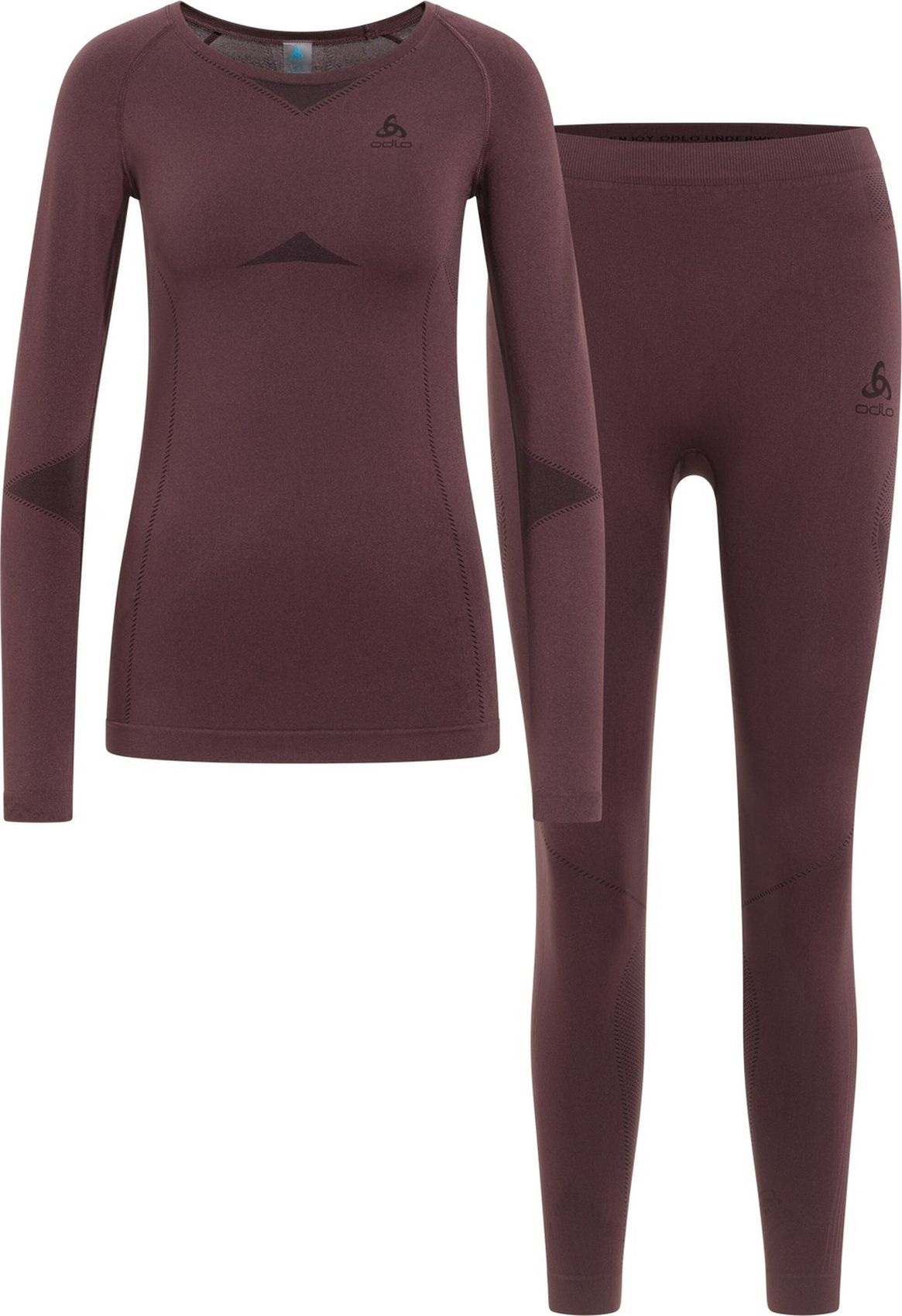 ODLO Set long FUNDAMENTALS PERFORMA, fudge