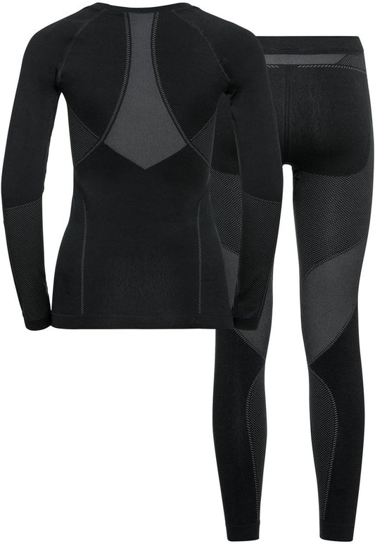 ODLO Set long FUNDAMENTALS PERFORMA, black - odlo graphite grey