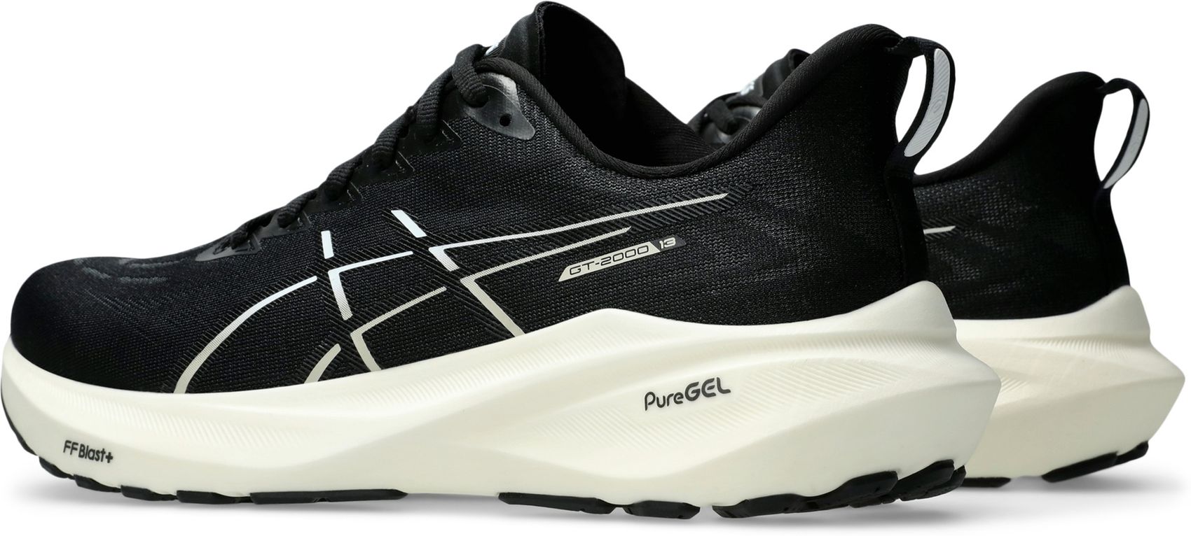 ASICS GT-2000 13, BLACK/WHITE