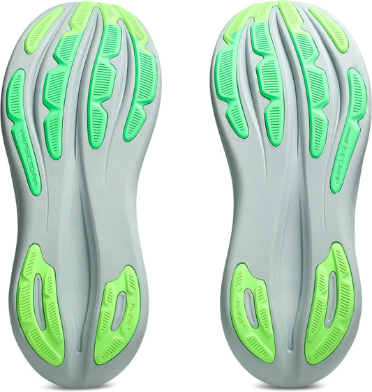 ASICS GEL-NIMBUS 28, COLD MOSS/ILLUMINATE GREEN