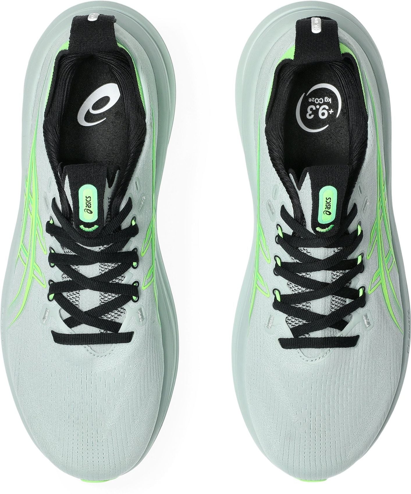 ASICS GEL-NIMBUS 28, COLD MOSS/ILLUMINATE GREEN