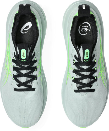 ASICS GEL-NIMBUS 28, COLD MOSS/ILLUMINATE GREEN