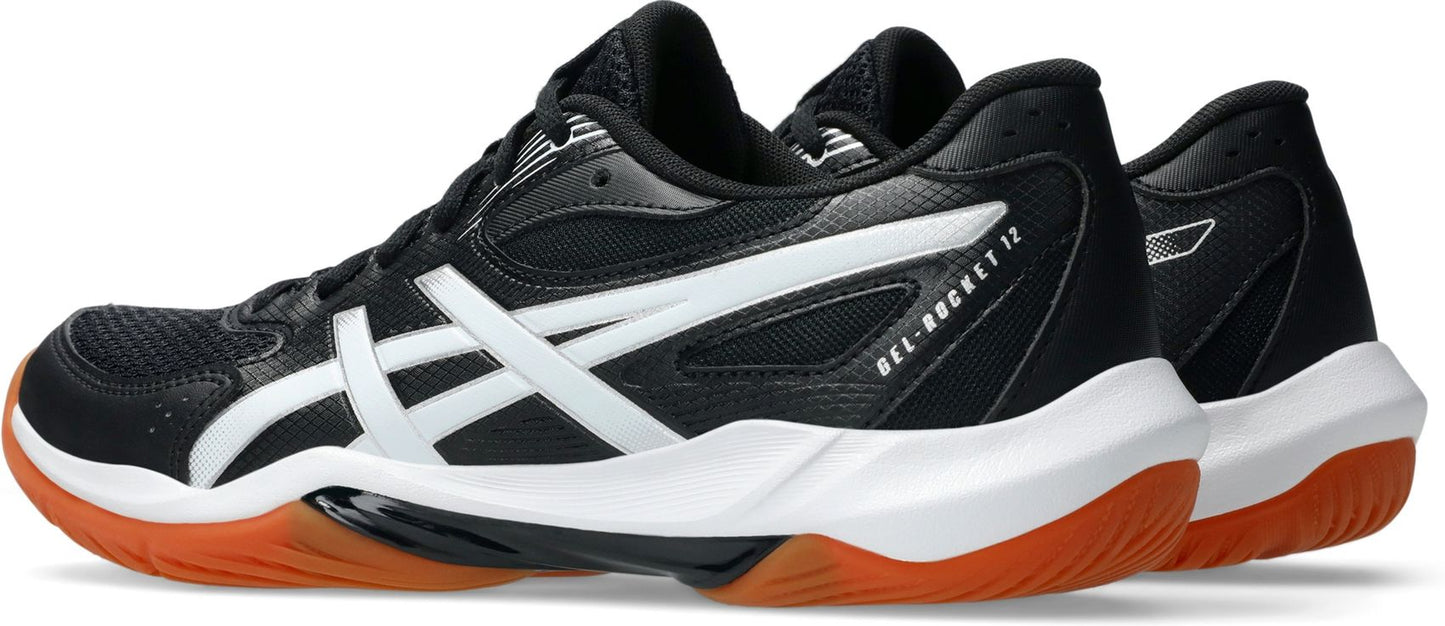 ASICS GEL-ROCKET 12, BLACK/WHITE