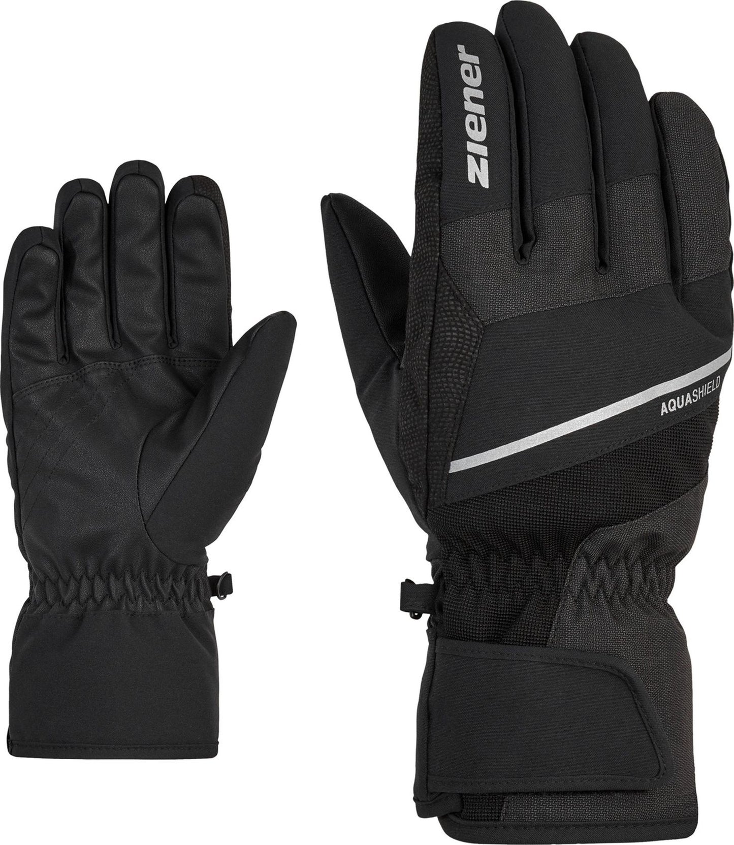 ZIENER GEZIM-Z AS® glove man, black tec 8,5