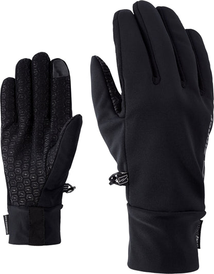 ZIENER IVIDURO-Z TOUCH glove unisex, black 8,5