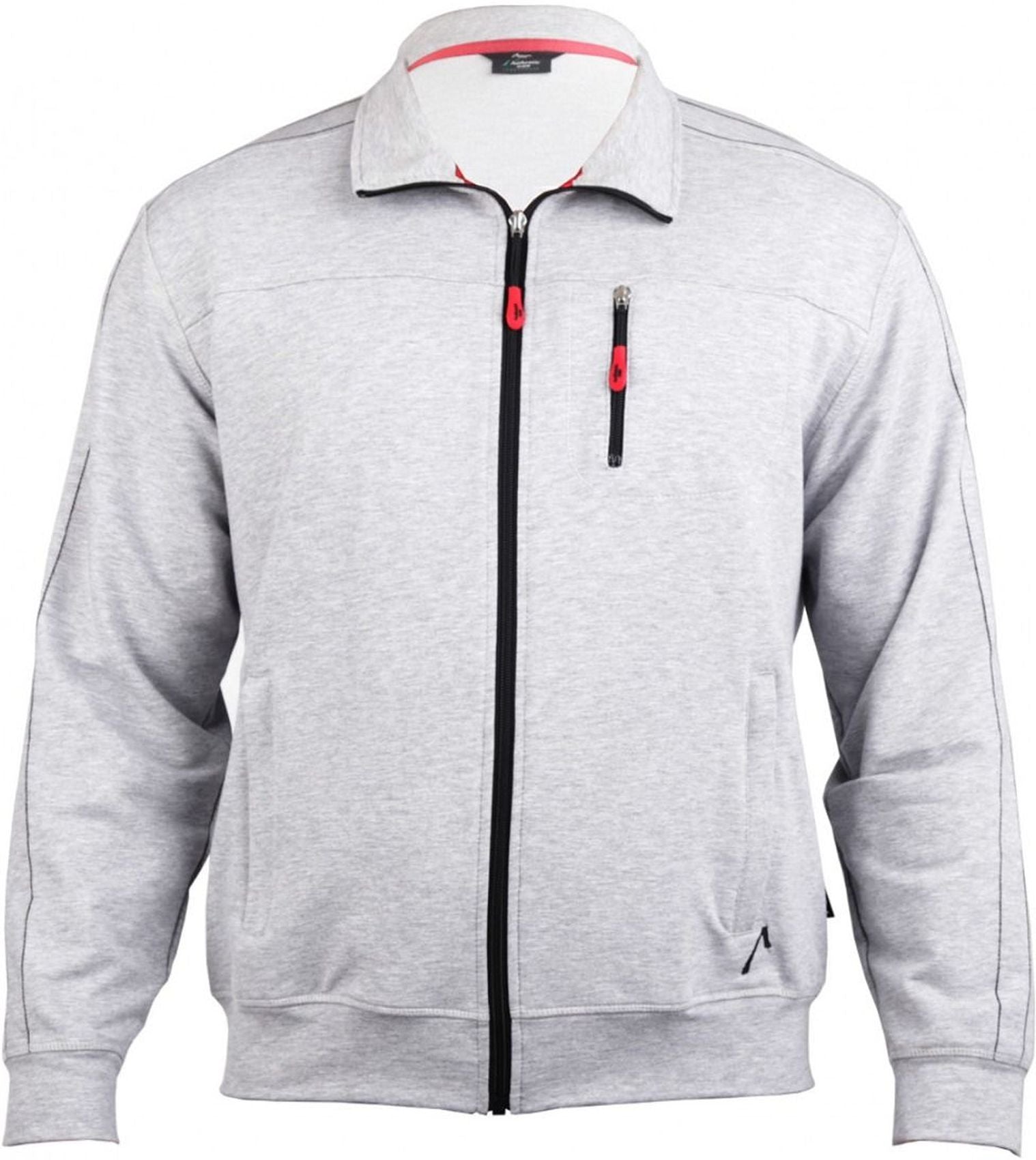 AUTHENTIC KLEIN HERREN SPORT- U. FREIZEITJACKE, SILBERMEL. Default Title