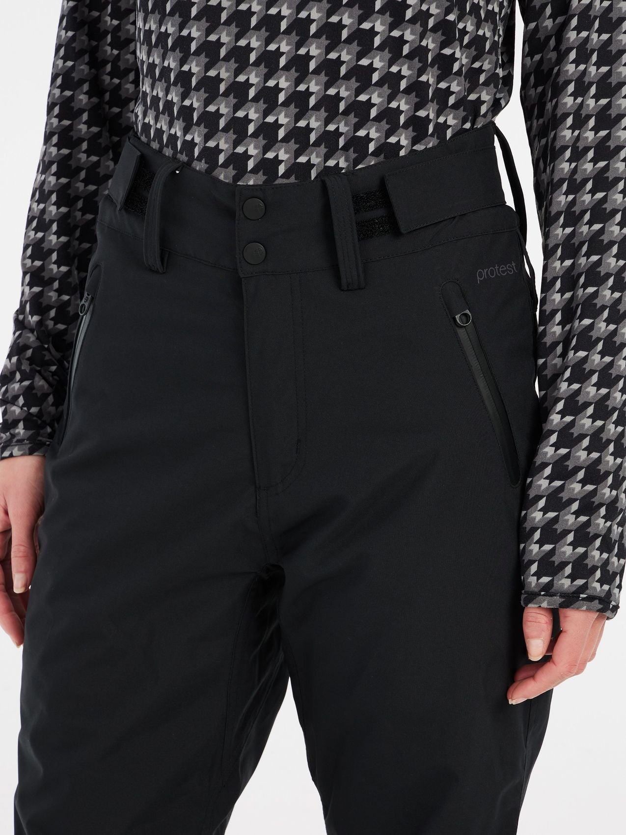 PROTEST PRTCINNAMONES snowpants, True Black