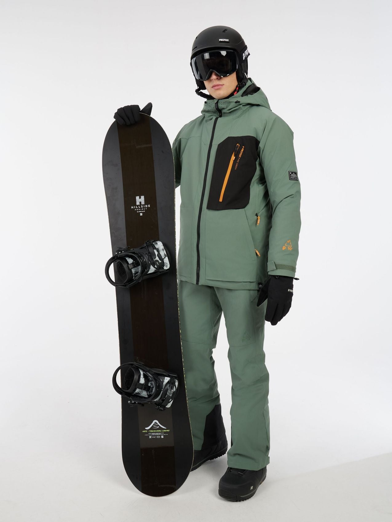 PROTEST PRTWest snowjacket, Aspen green