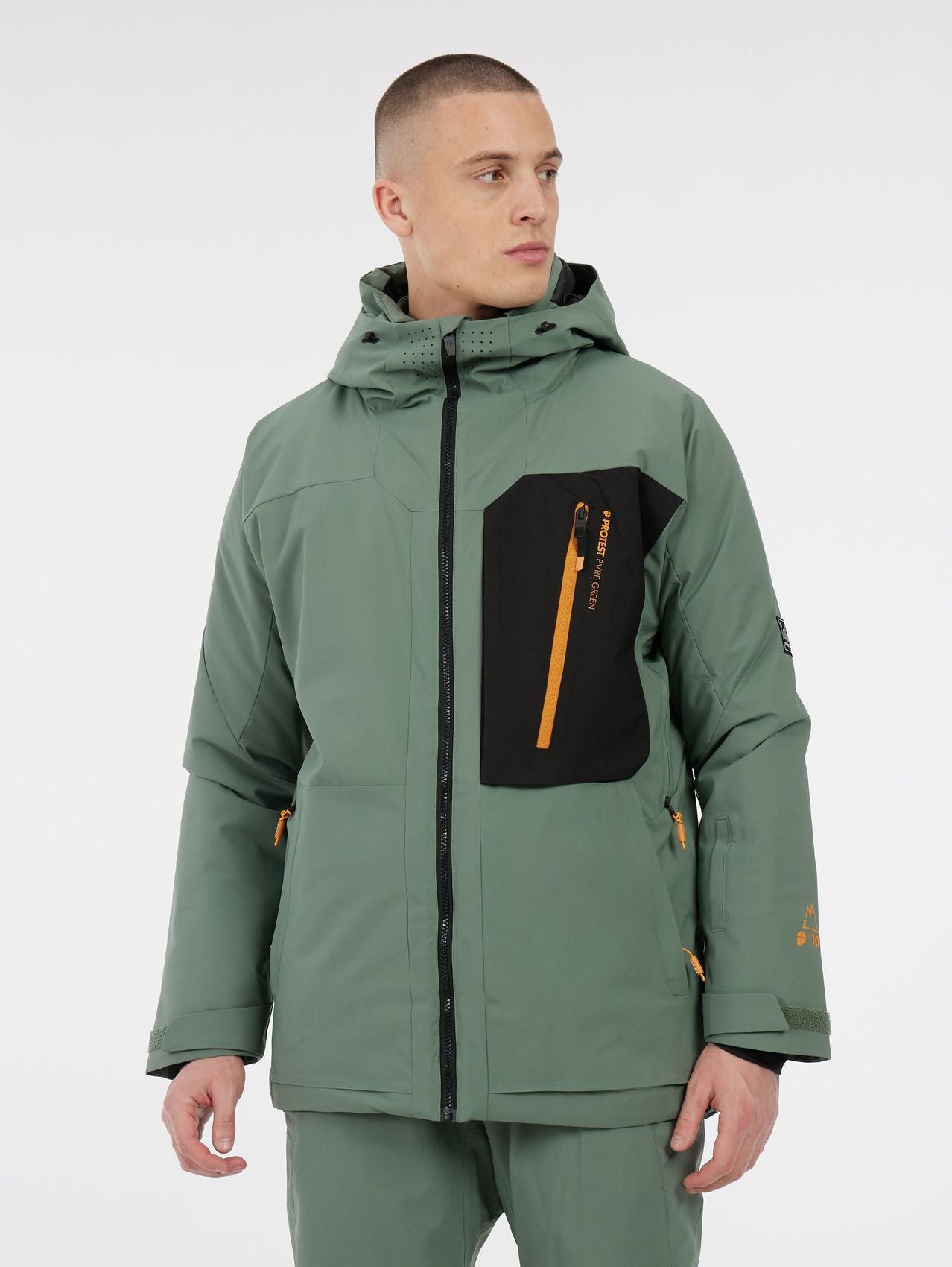 PROTEST PRTWest snowjacket, Aspen green