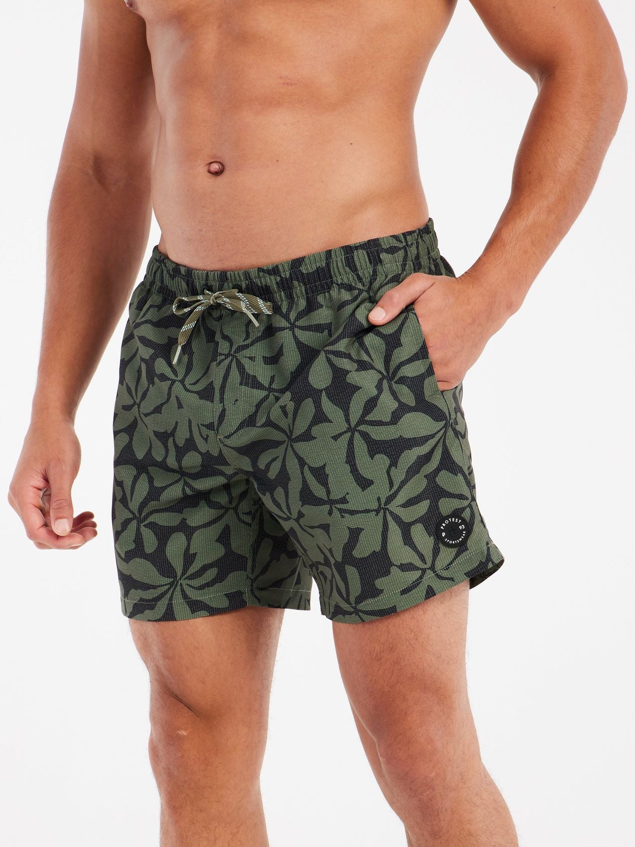 PROTEST PRTBaza beachshort, Artichoke green