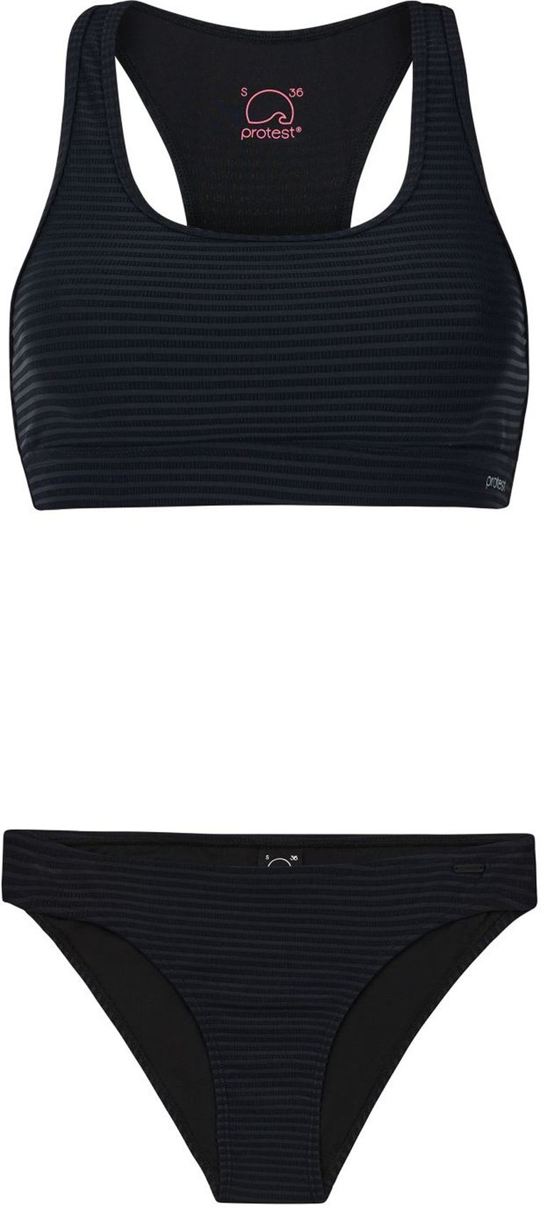PROTEST PRTEager 25 bikini, True Black
