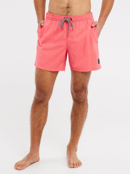 PROTEST DAVEY beachshort, New Red
