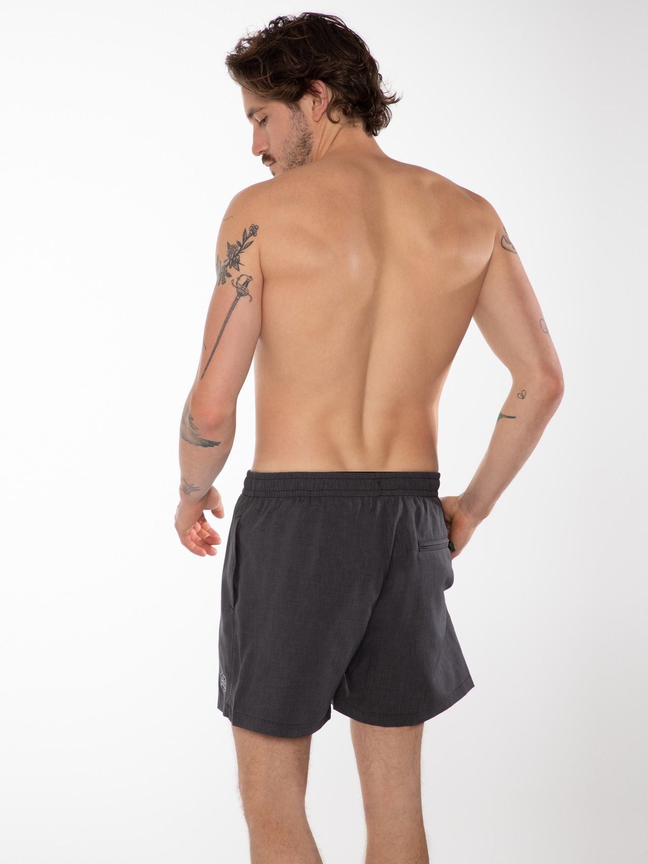 PROTEST DAVEY beachshort, True Black