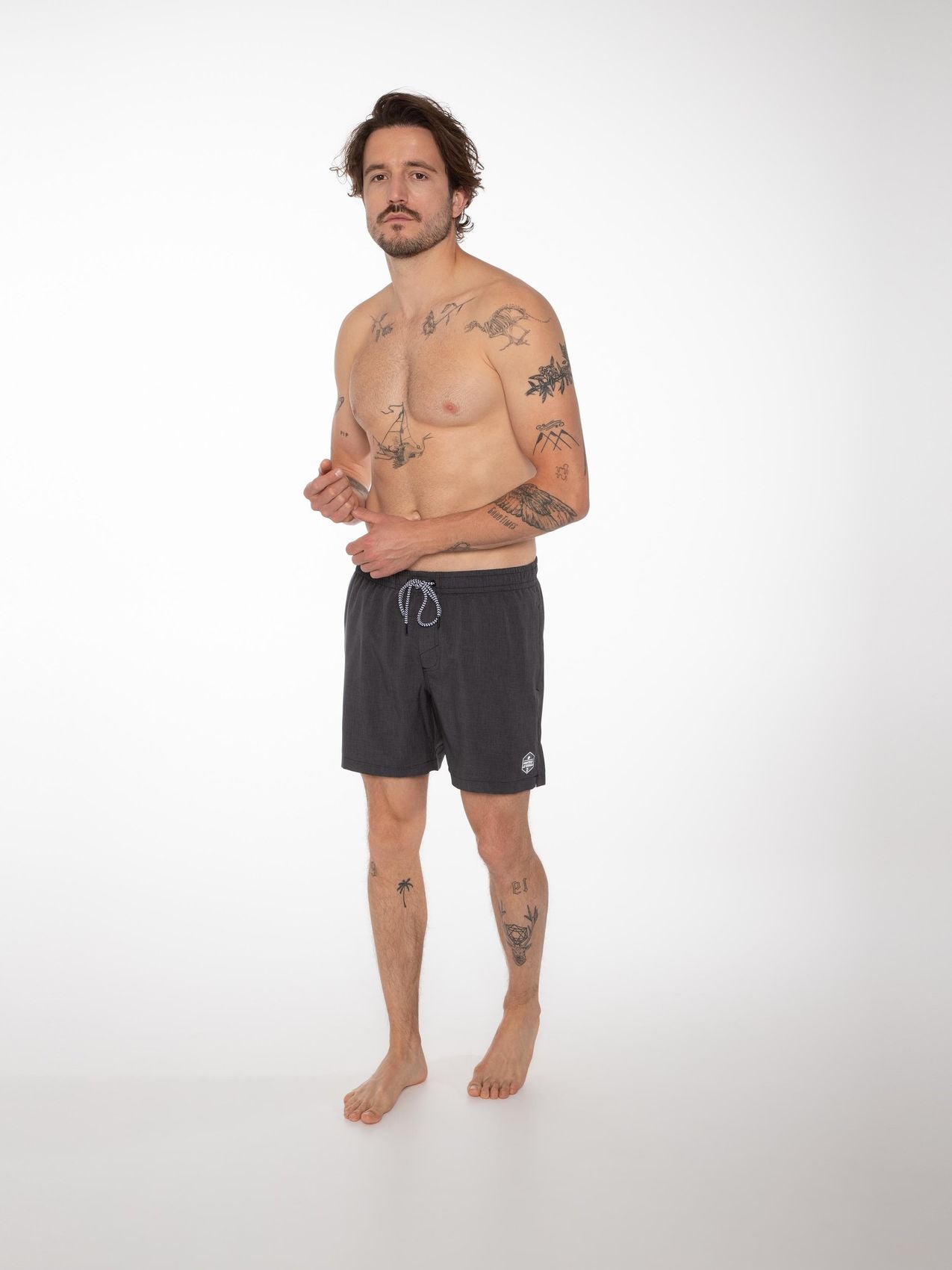 PROTEST DAVEY beachshort, True Black