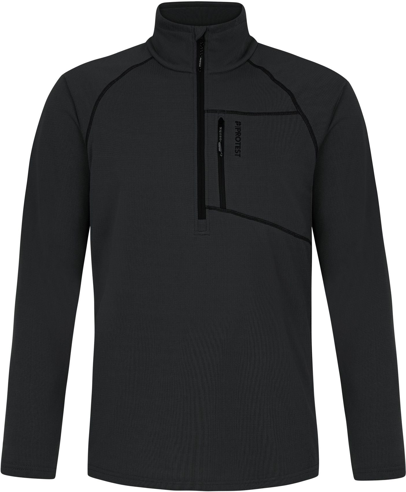 PROTEST PRTKODY 1/4 zip active top, Deep Grey Default Title