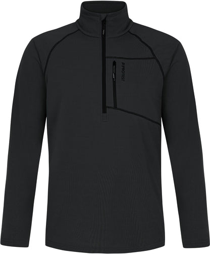 PROTEST PRTKODY 1/4 zip active top, Deep Grey Default Title