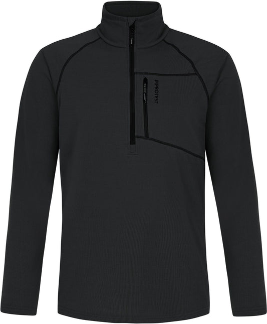 PROTEST PRTKODY 1/4 zip active top, Deep Grey Default Title