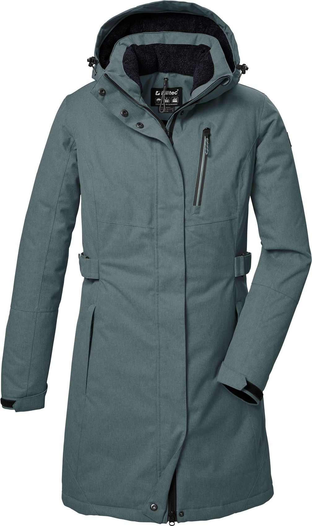 KILLTEC KOW 303 WMN PRK, blaugrau 48