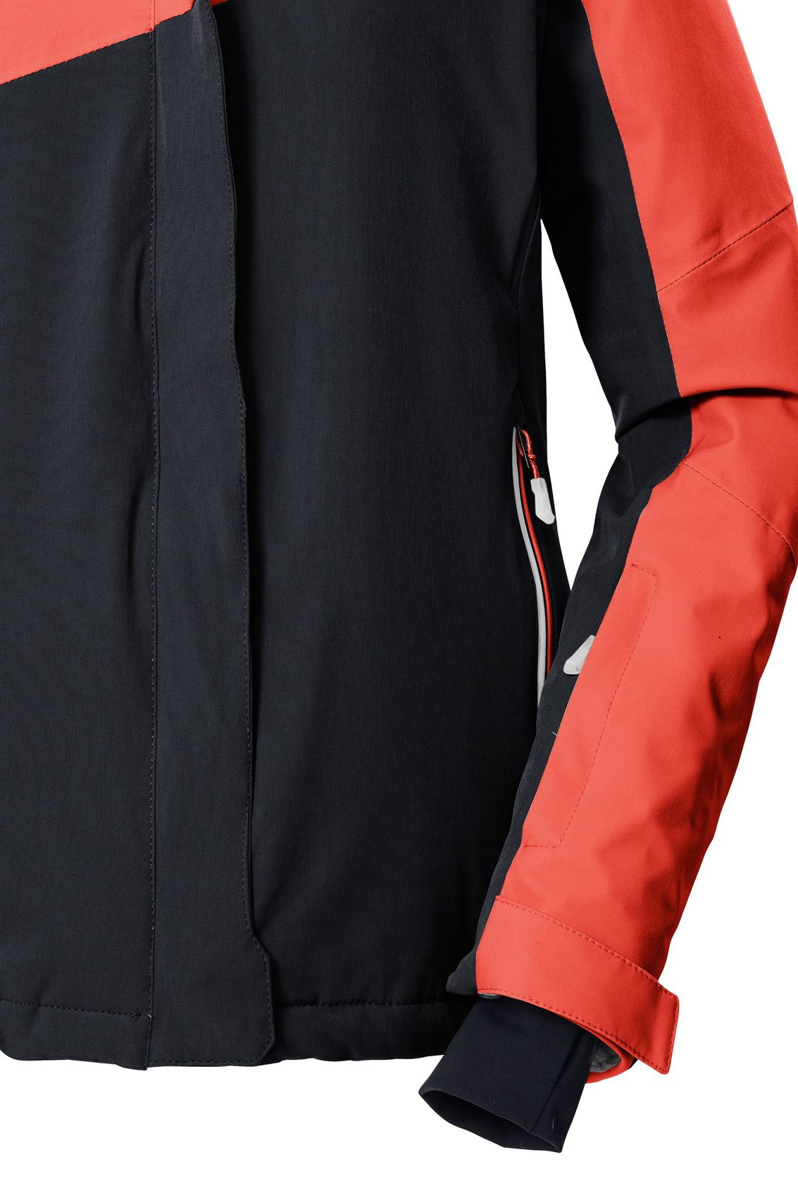 KILLTEC KSW 26 WMN SKI JCKT, bright coral