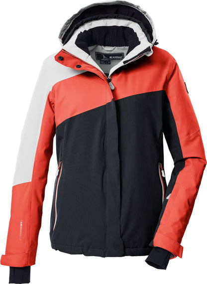 KILLTEC KSW 26 WMN SKI JCKT, bright coral 42