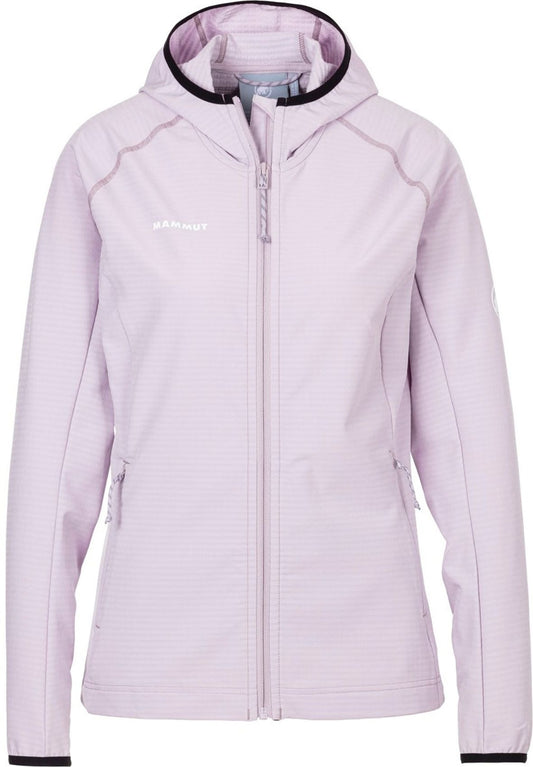 MAMMUT Valletta Light ML Full Zip Hoody SE, alpine calamint-black