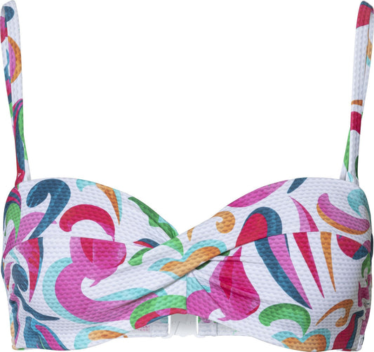 FIREFLY Da.-Bikini-Oberteil Maggy II MM, PAISELY WHITE 44B