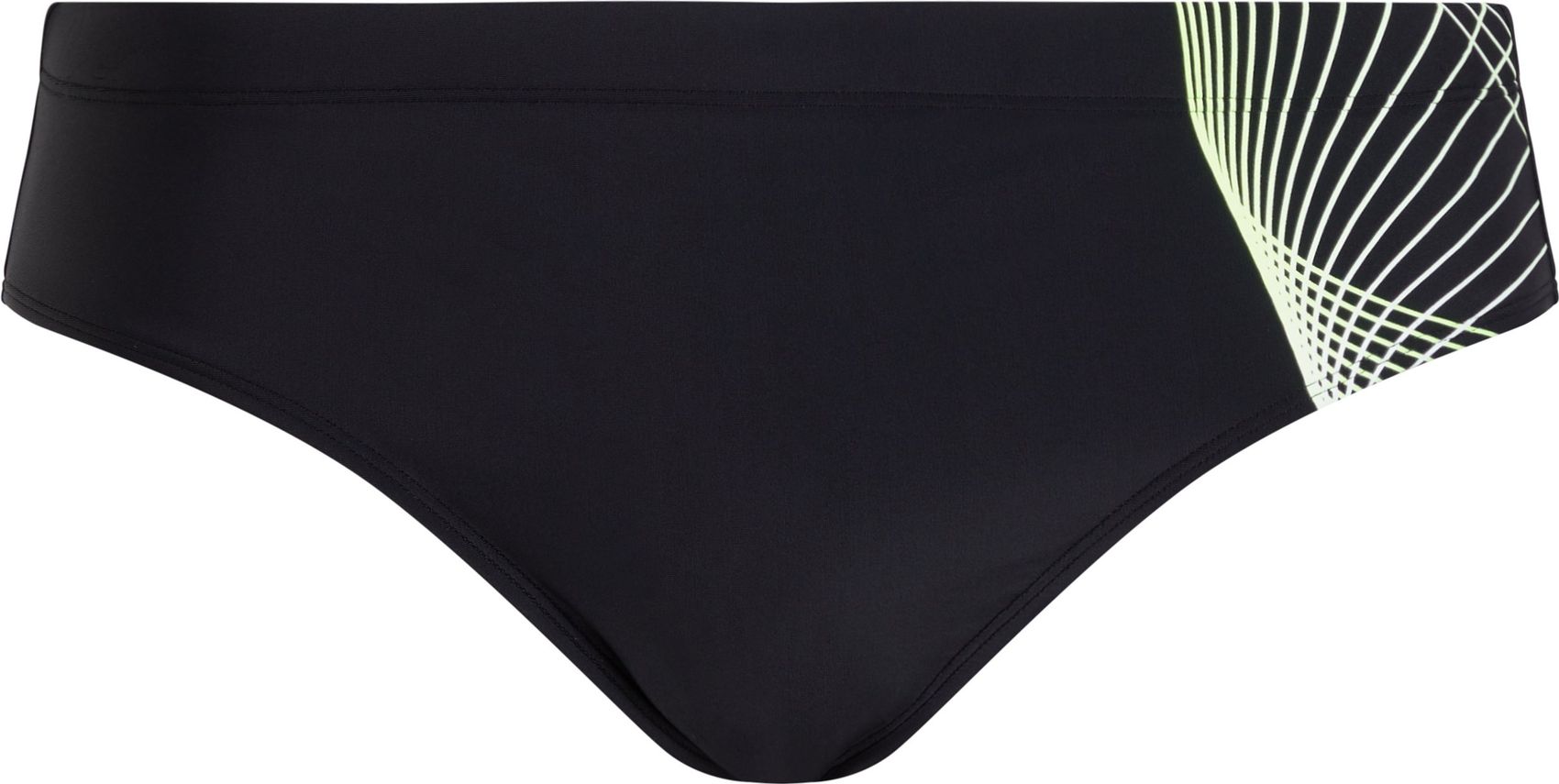 ENERGETCS He.-Badehose Norm Briefs M, BLACK/GREEN LIME 8