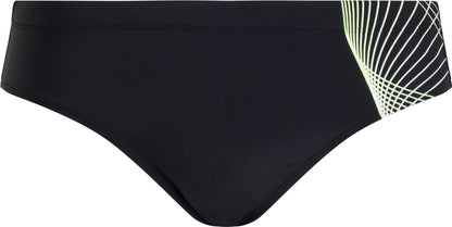 ENERGETCS He.-Badehose Norm Briefs M, BLACK/GREEN LIME 8