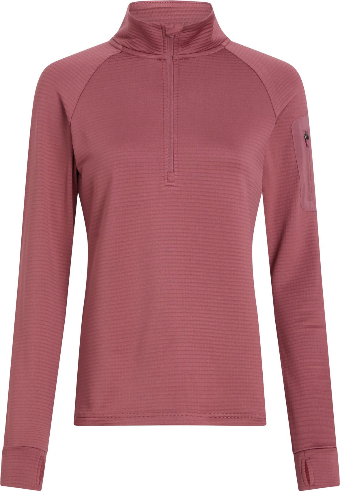 ENERGETCS Da.-Langarmshirt Wilona W, RED WINE Default Title