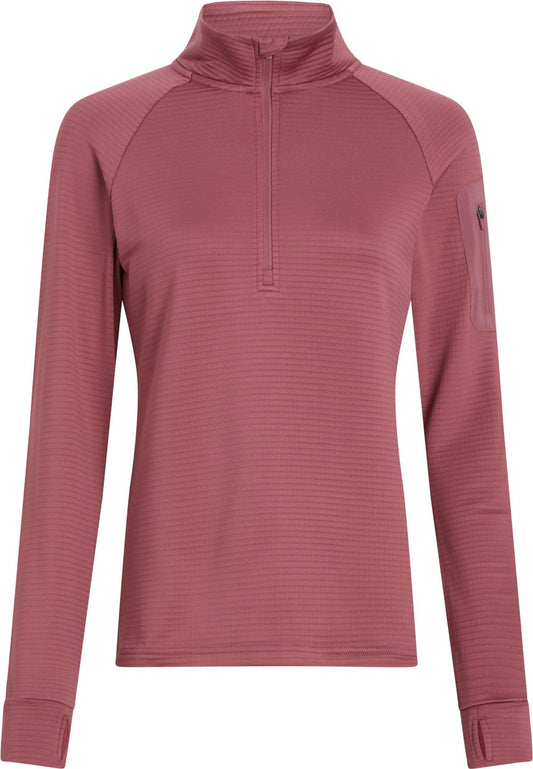 ENERGETCS Da.-Langarmshirt Wilona W, RED WINE Default Title