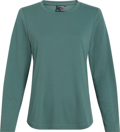 ENERGETCS Da.-Langarmshirt Valeria LS W, GREEN DARK Default Title