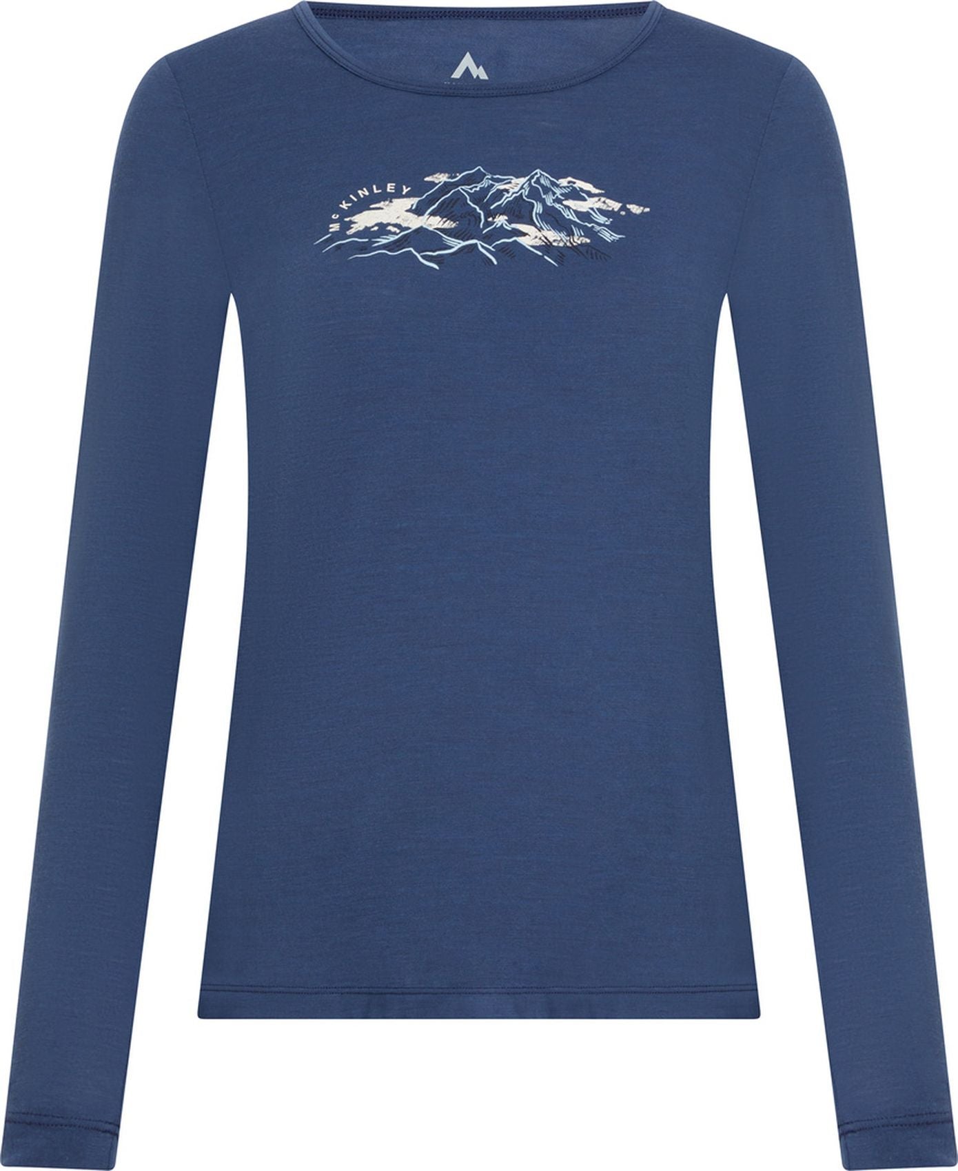 MC KINLEY Da.-T-Shirt Shane II LS W, NAVY 42