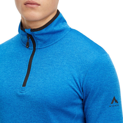 MC KINLEY He.-Shirt Andreas ux, MELANGE/BLUE ROYAL/B