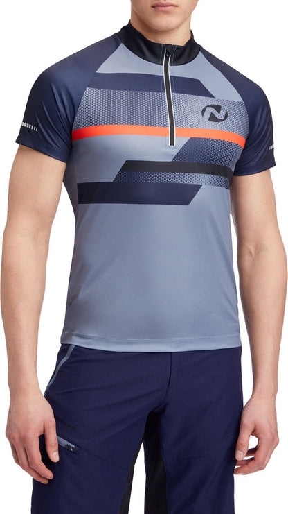NAKAMURA He.-Fahrrad-Trikot Tiago II M, BLUE DARK/NAVY DARK